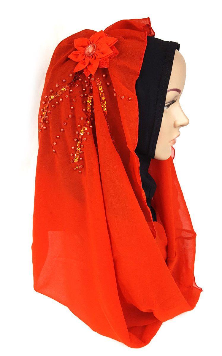 One-piece Amira Hijab Muslim/Islamic Head-wear Easy Wear High Quality - Arabian Shopping Zone