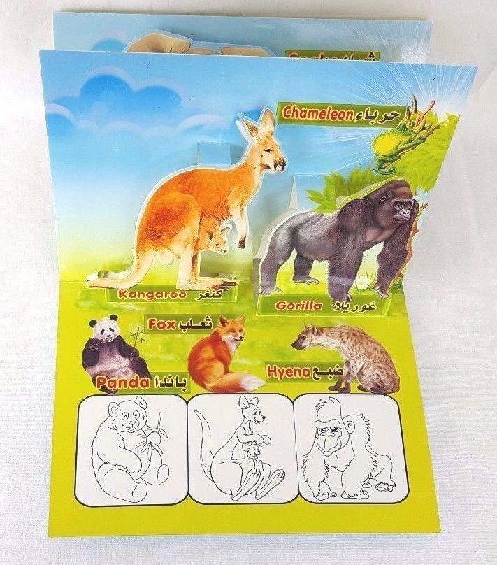 Children Pop-up book (Arabic-English) Pre-School Write&Wipe 1000 Times - Arabian Shopping Zone