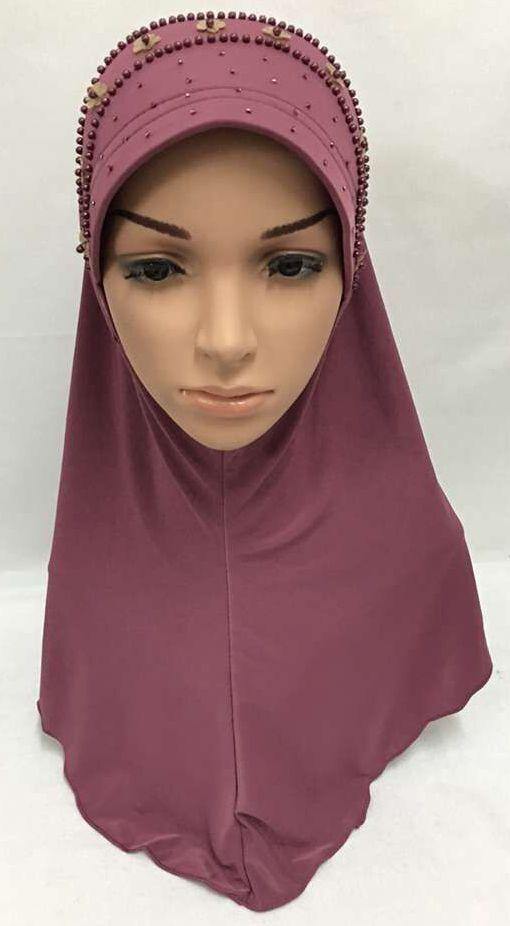 Summer LightWeight Lycra Slip-on Muslim Hijab Islamic Scarf Shawls - Arabian Shopping Zone