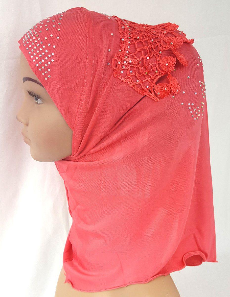 Ice Silk Toddler Kids Children Hijab Islamic Scarf Shawls -0913 - Arabian Shopping Zone