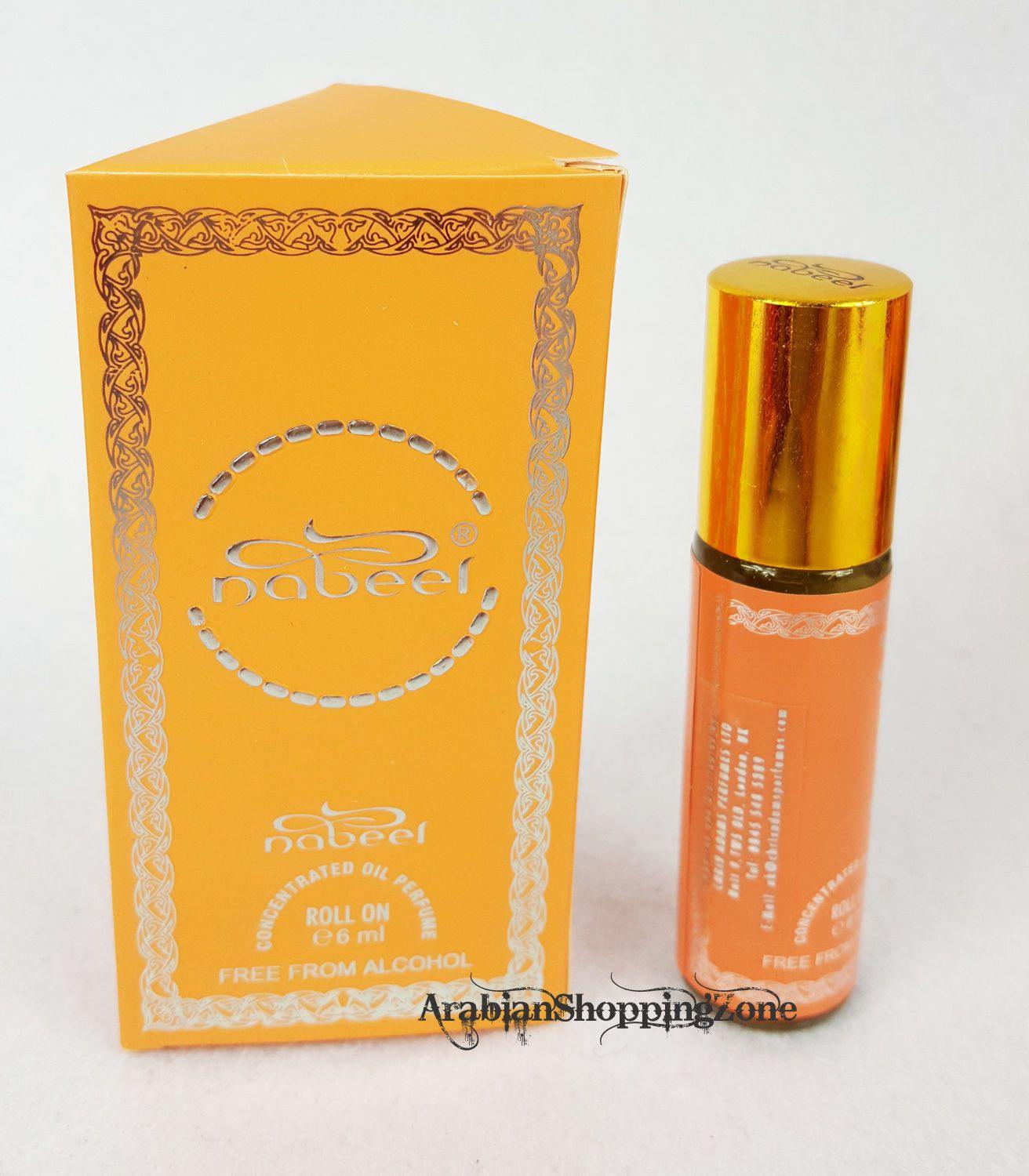 Concentrated Nabeel Perfume Oil Attar Parfüm Parfum  Musk/OUD Roll-on 6ML - Arabian Shopping Zone