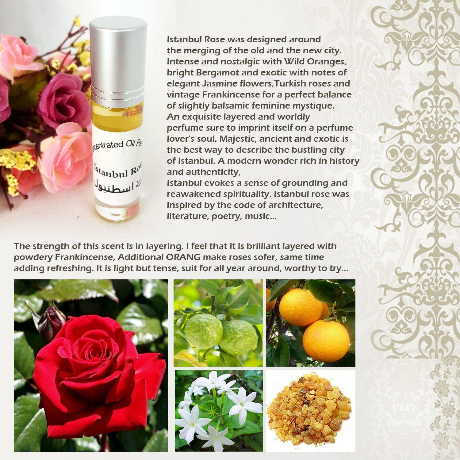 Istanbul discount rose perfume