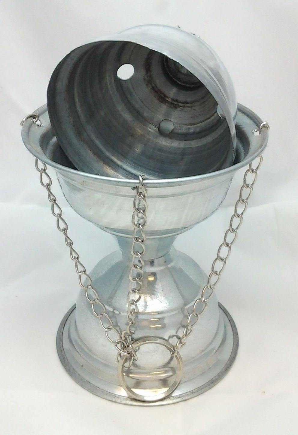 Stainless Steel Bakhoor Incense fragrance Bakhur oil oud Burner Mabkhara - Arabian Shopping Zone