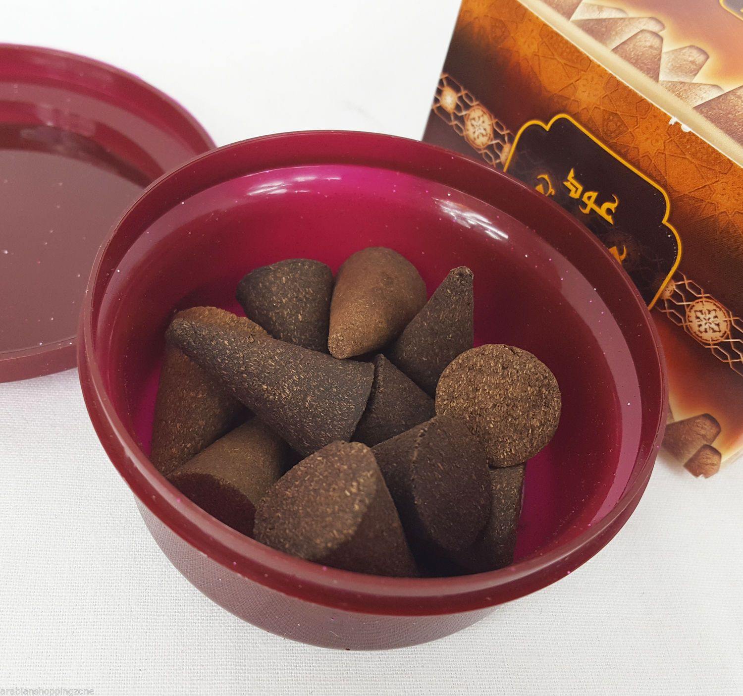 OUD HARAMY Perfume Incense Cones Saudi Arabian Mabkharat AL-Khaleej بخور - Arabian Shopping Zone