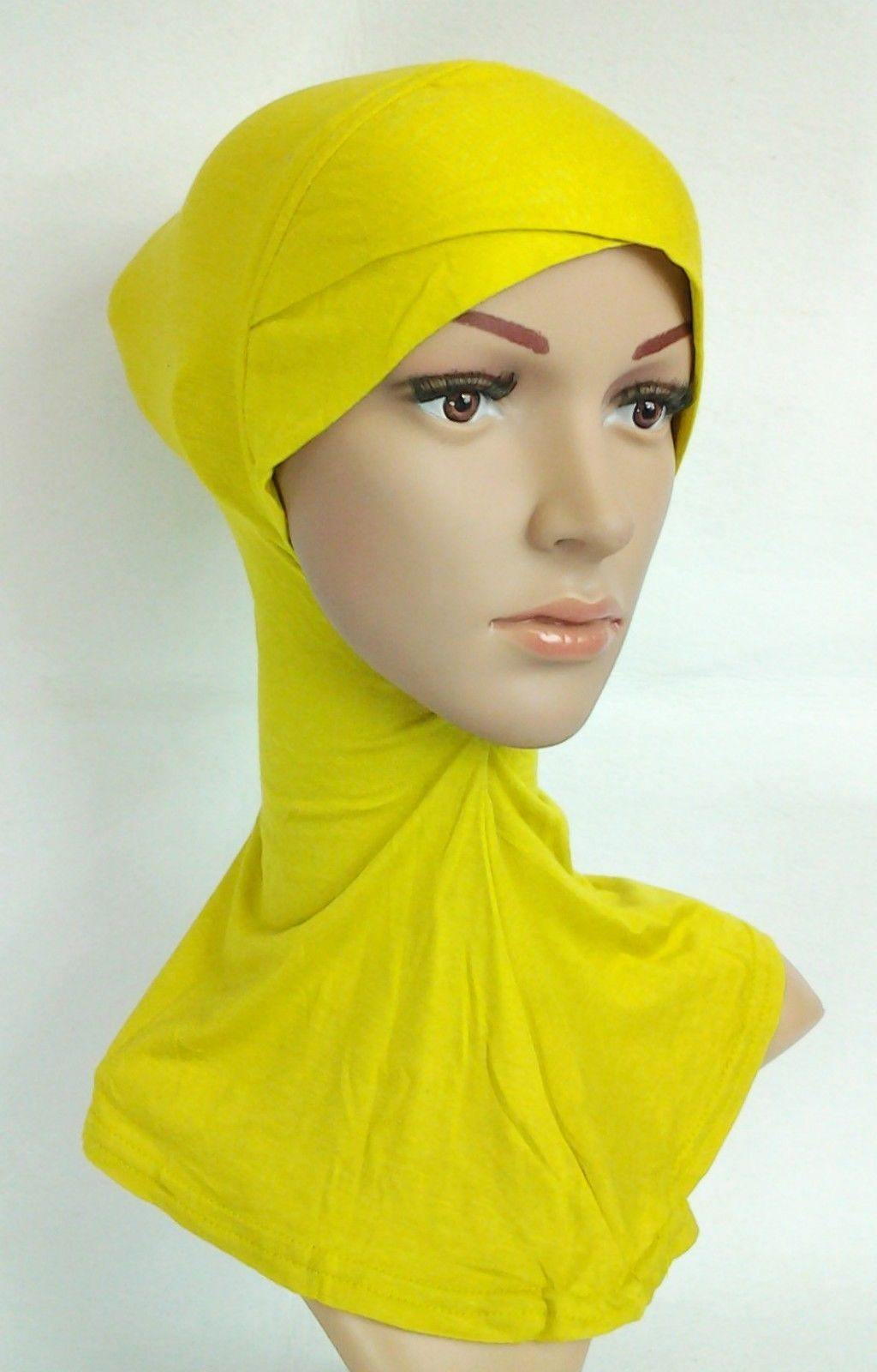 Fashion Cotton Muslim InnerHijab Cap NEW Cross-Forehead Islamic Underscarf/Hijab - Arabian Shopping Zone