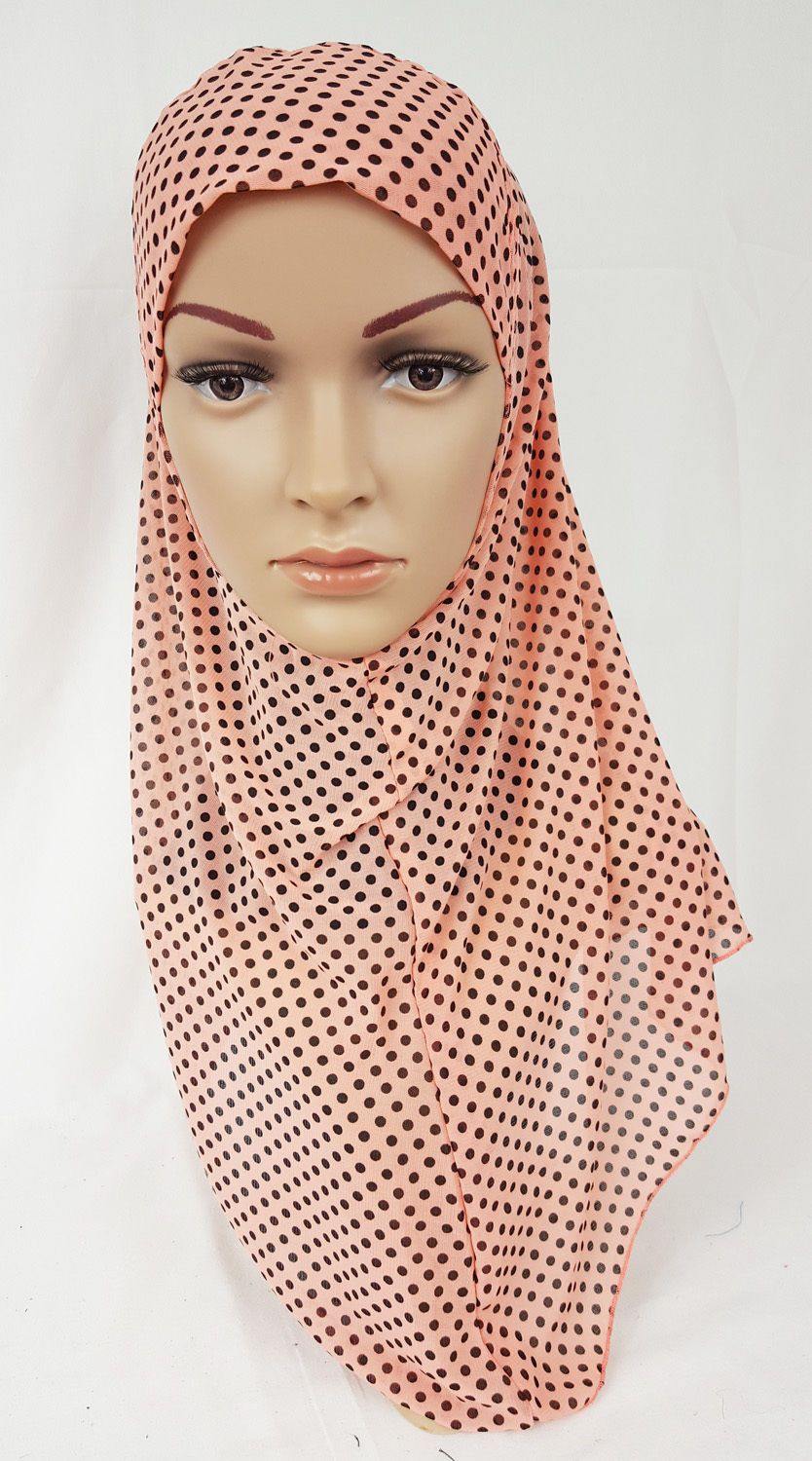 Summer Muslim Hijab Islamic Soft Mesh Hijab/MaxiScarf/ Wrap/Shawl/Slip-on - Arabian Shopping Zone