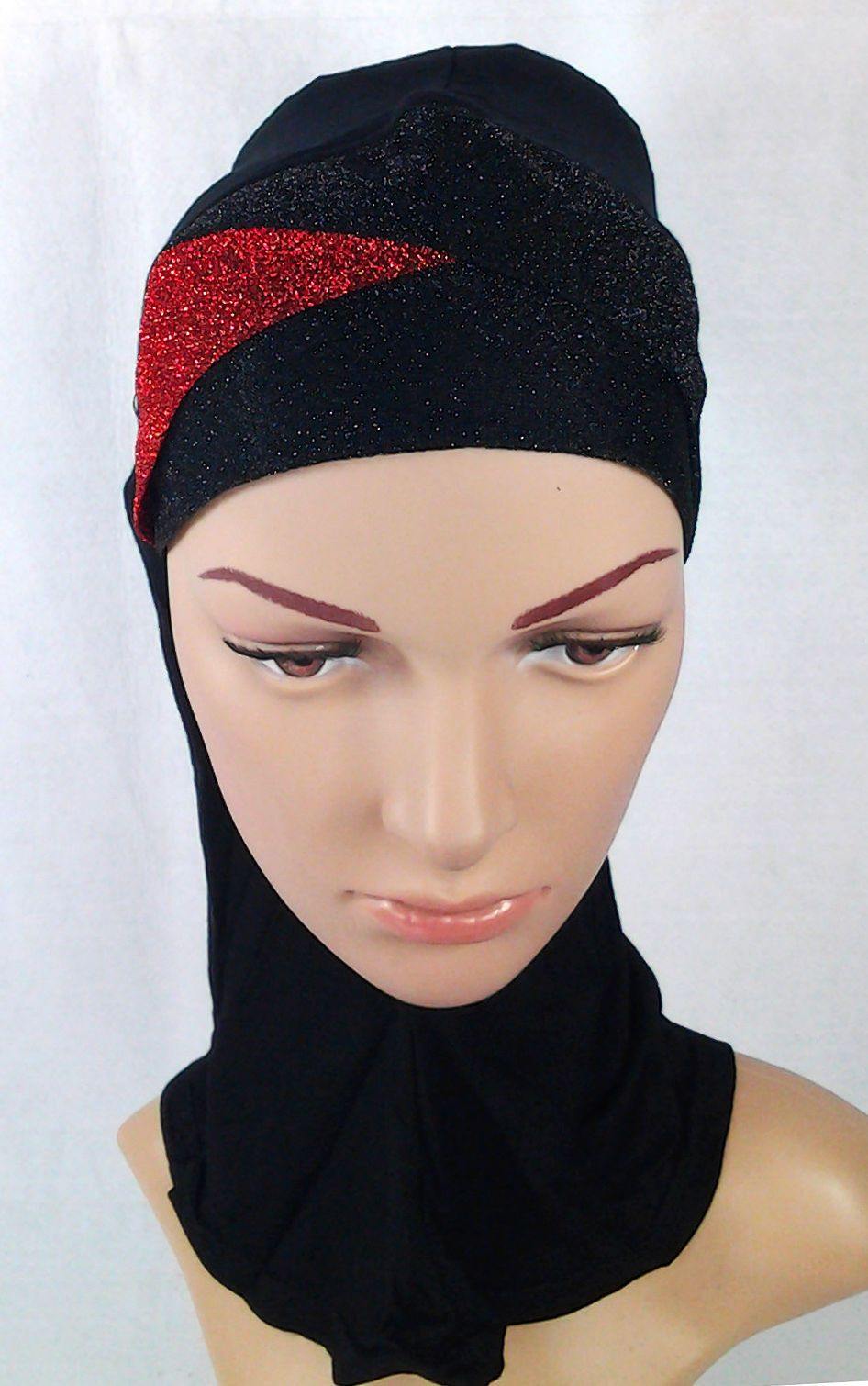 Cotton New Crossover Muslim Inner Caps Islamic Underscarf Ninja Hijab Hair Loss - Arabian Shopping Zone