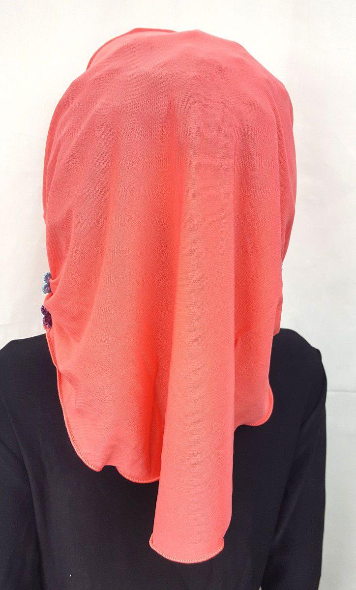 Crystal Hemp Toddler Kids Children Hijab Islamic Scarf Shawls -9397 - Arabian Shopping Zone