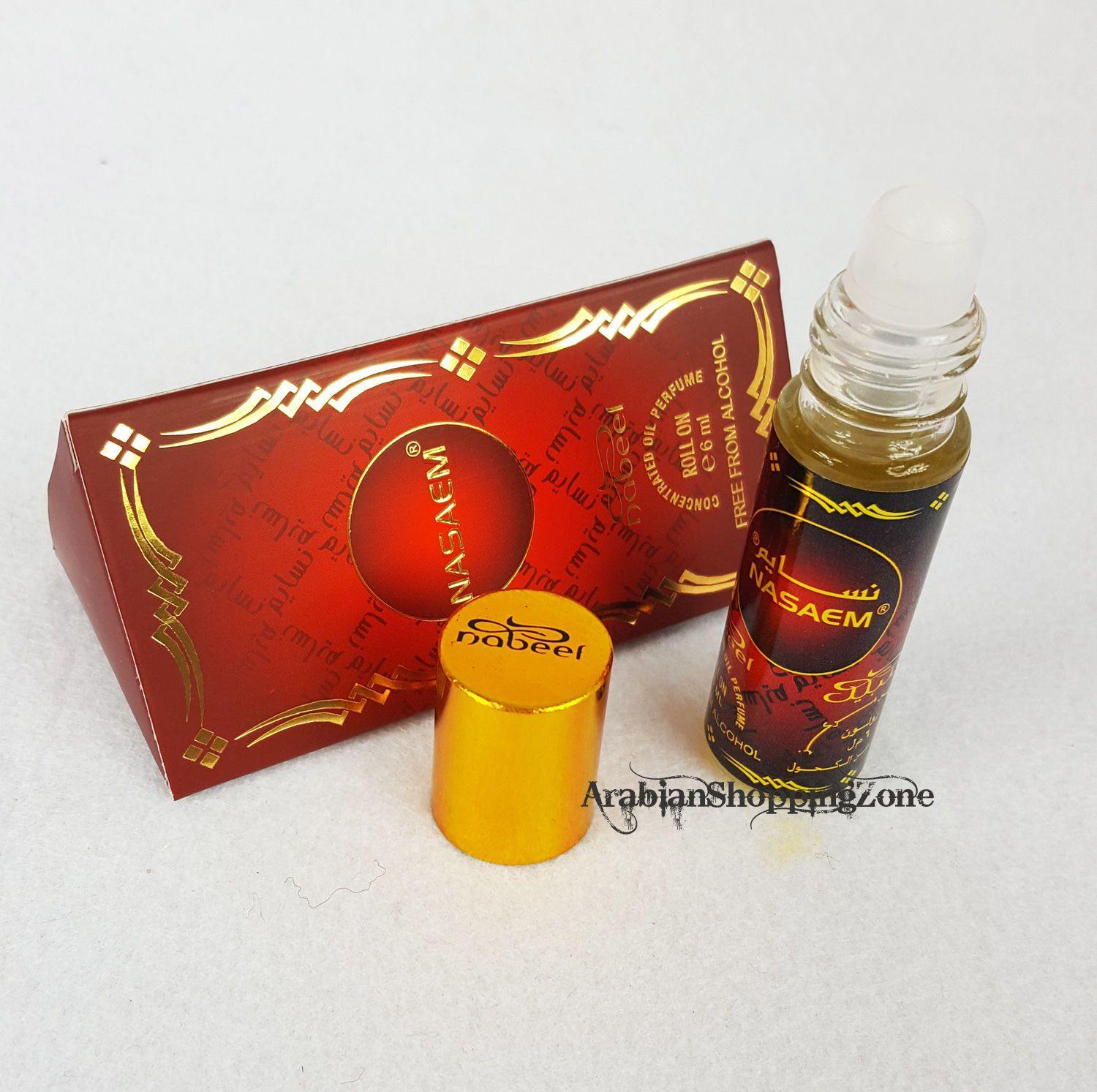 Concentrated Nabeel Perfume Oil Attar Parfüm Parfum  Musk/OUD Roll-on 6ML - Arabian Shopping Zone