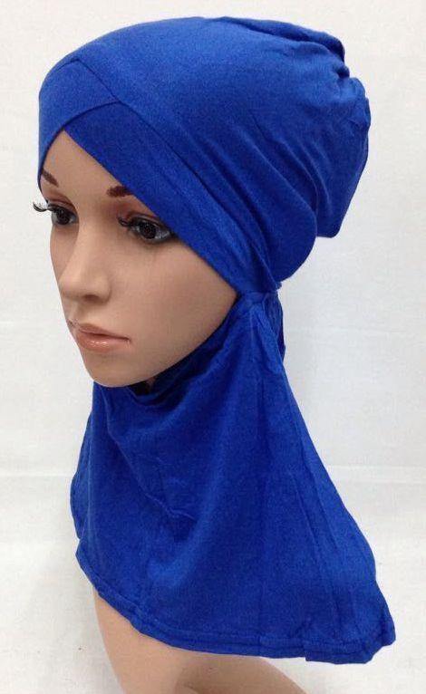 V-Shape Modal Cotton Muslim Women Inner Hijab Caps Islamic Underscarf - Arabian Shopping Zone