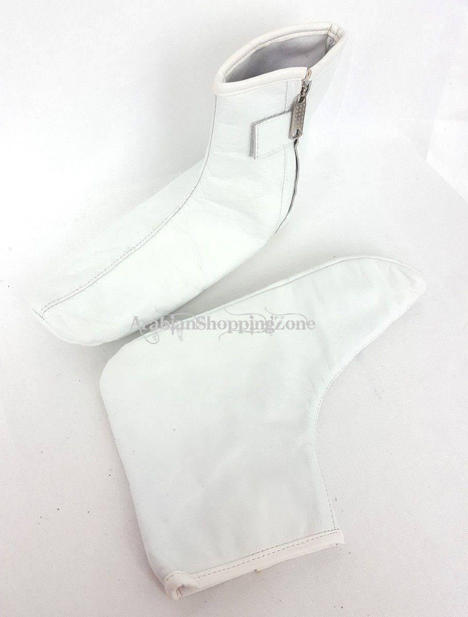 100% Genuine UNISEX Leather Socks Khuffain Kuff khuff Quff Shoes Slippers Islam - Islamic Shop