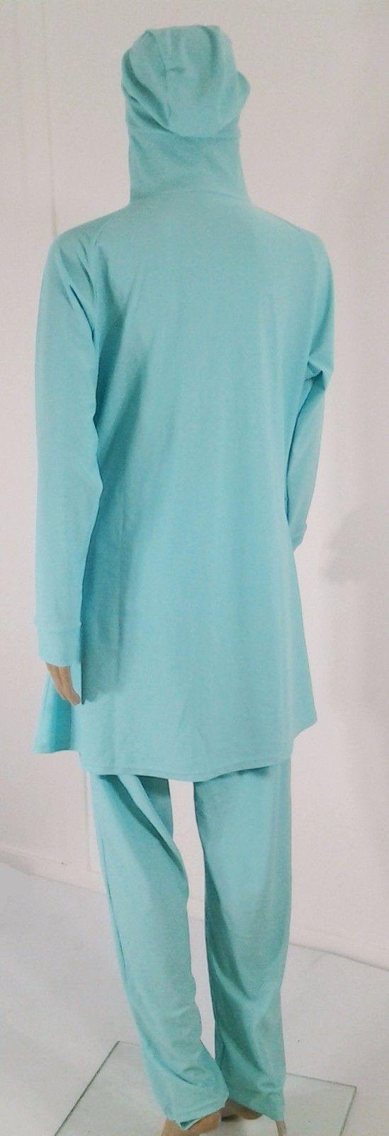 NEW Muslim Islamic Full Cover Swimwear Beach Wear Costumes S-3XL - Arabian Shopping Zone