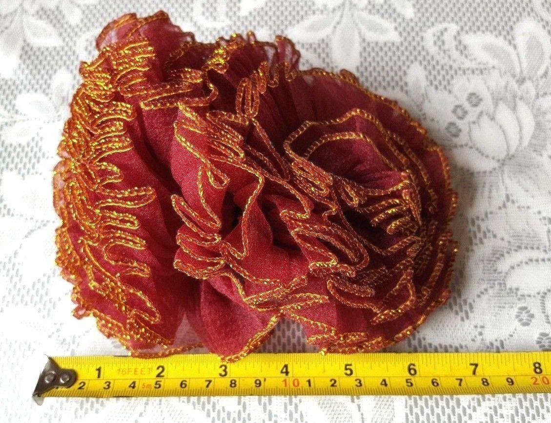 Hijab Khaleeji Volumizer Scrunchie Large Maxi Flower Hair Tie Bun Scarf - Arabian Shopping Zone