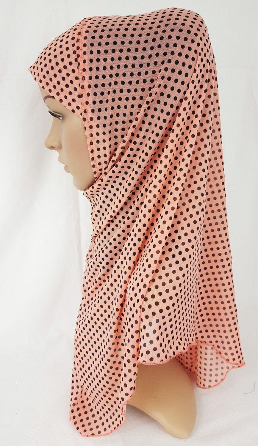 Summer Muslim Hijab Islamic Soft Mesh Hijab/MaxiScarf/ Wrap/Shawl/Slip-on - Arabian Shopping Zone