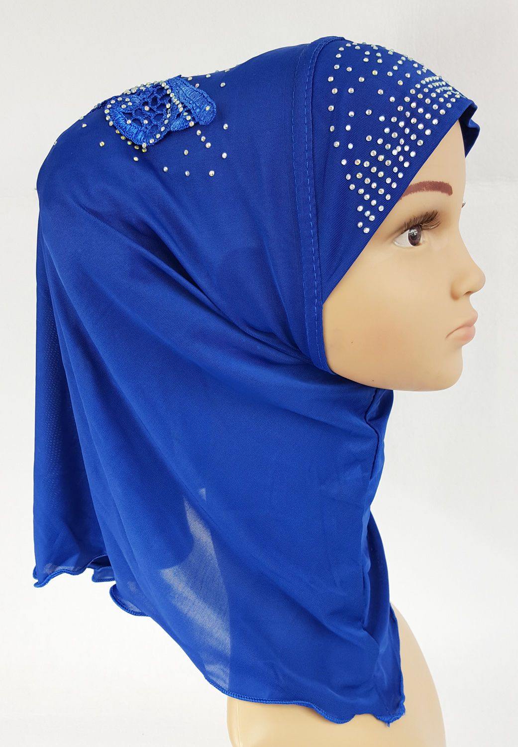 Ice Silk Toddler Kids Children Hijab Islamic Scarf Shawls -0913 - Arabian Shopping Zone