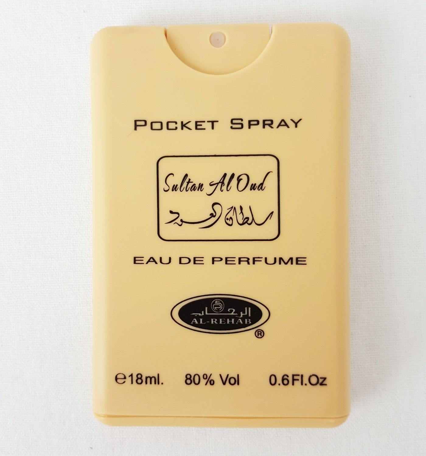 18ML Eau De Perfume Pocket Spray By AL Rehab Parfüm Parfum Parfümöl - Islamic Shop