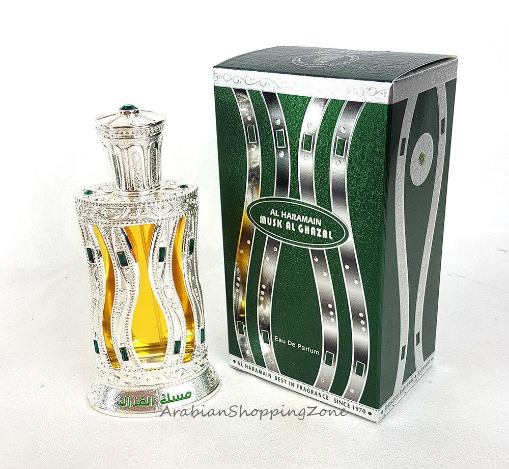 Musk Al Ghazal 60ml Perfume Spray by Al Haramain Top Quality EDP Spray - Arabian Shopping Zone