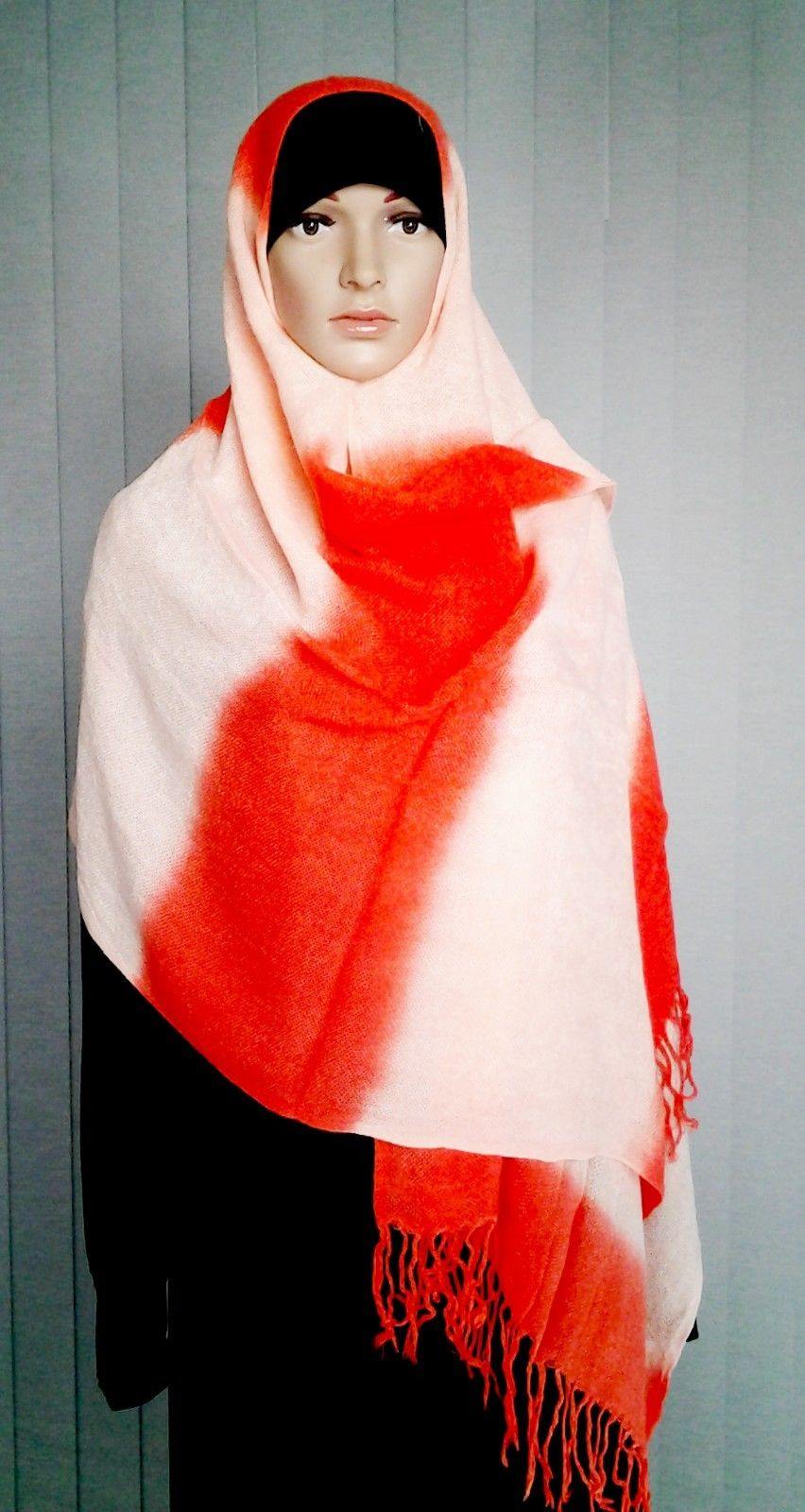 NEW Winter Women's Thick Warm Pashmina Cashmere Scarves Shawl Wrap Hijab - Arabian Shopping Zone