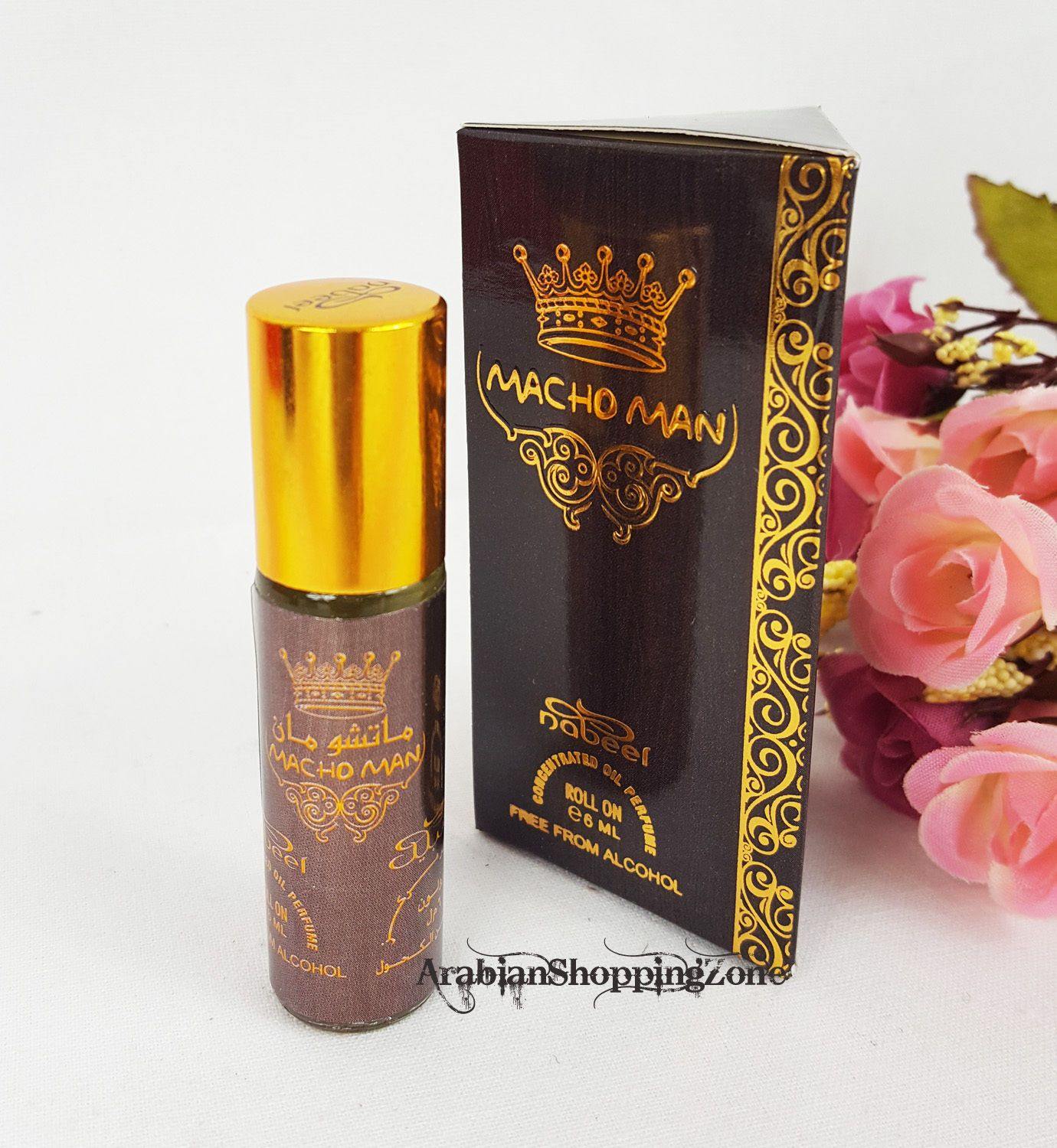 Concentrated Nabeel Perfume Oil Attar Parfüm Parfum  Musk/OUD Roll-on 6ML - Arabian Shopping Zone