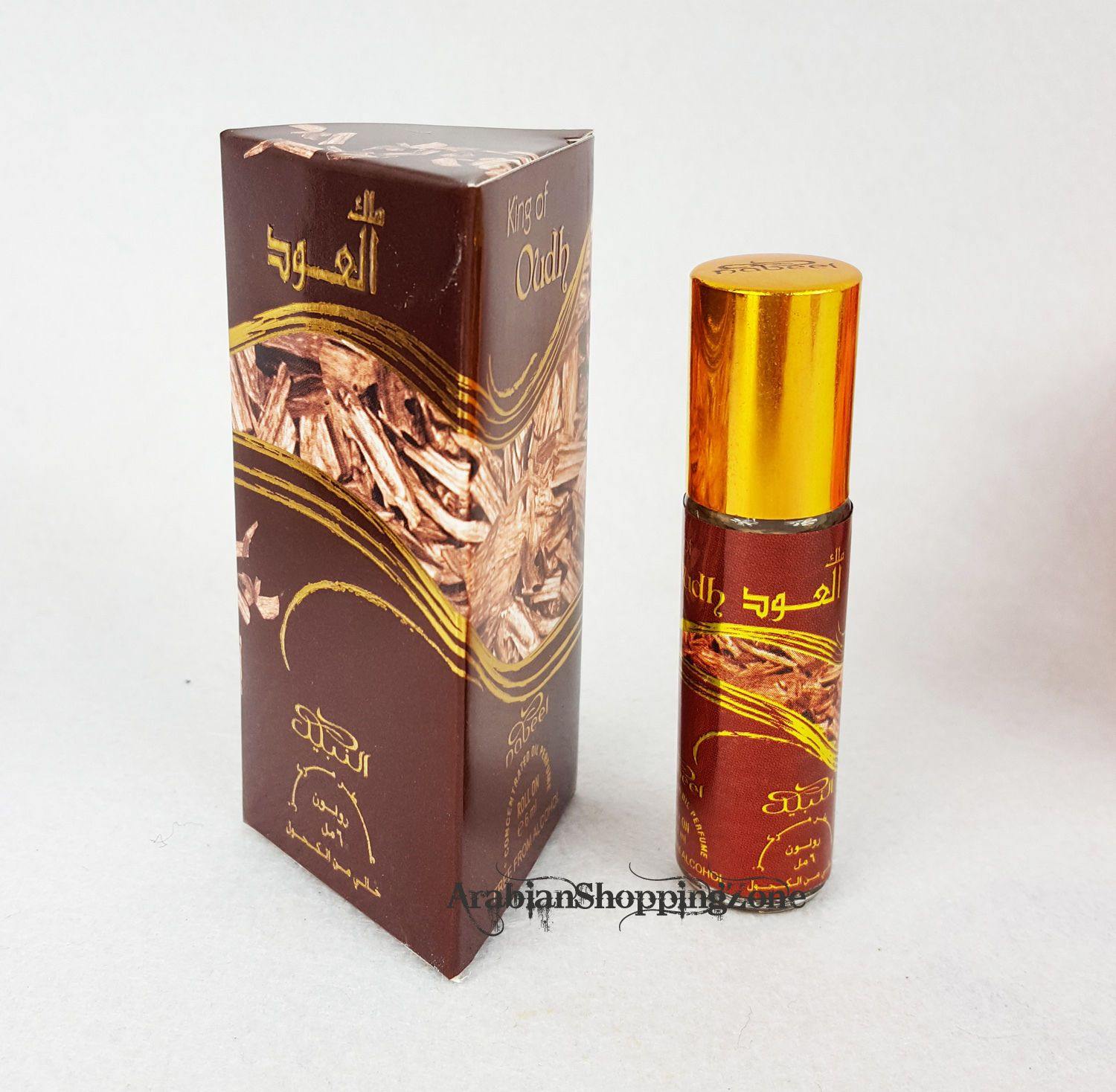 Concentrated Nabeel Perfume Oil Attar Parfüm Parfum  Musk/OUD Roll-on 6ML - Arabian Shopping Zone