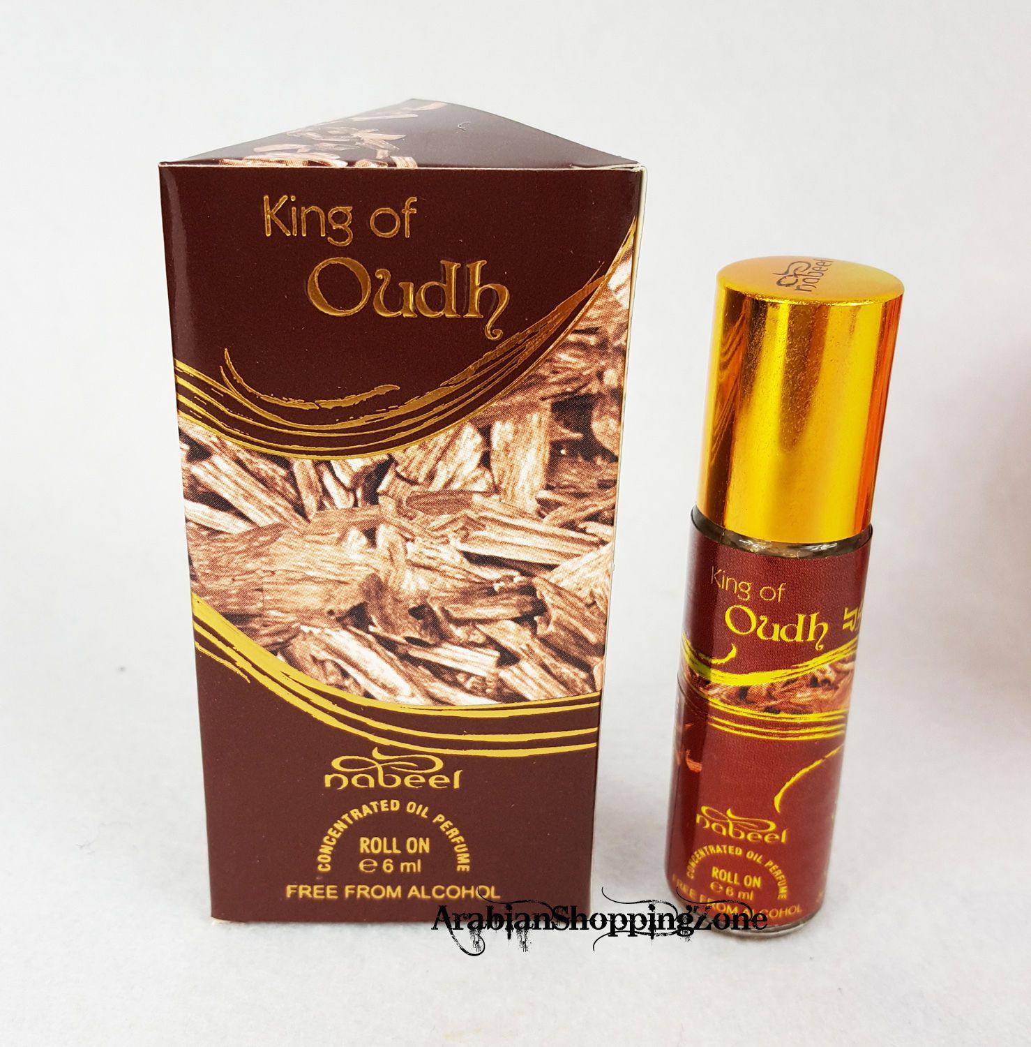 3 PCS Nabeel Perfume Oil Attar Musk/OUD Roll-on 6ML (3 Bottles) - Arabian Shopping Zone