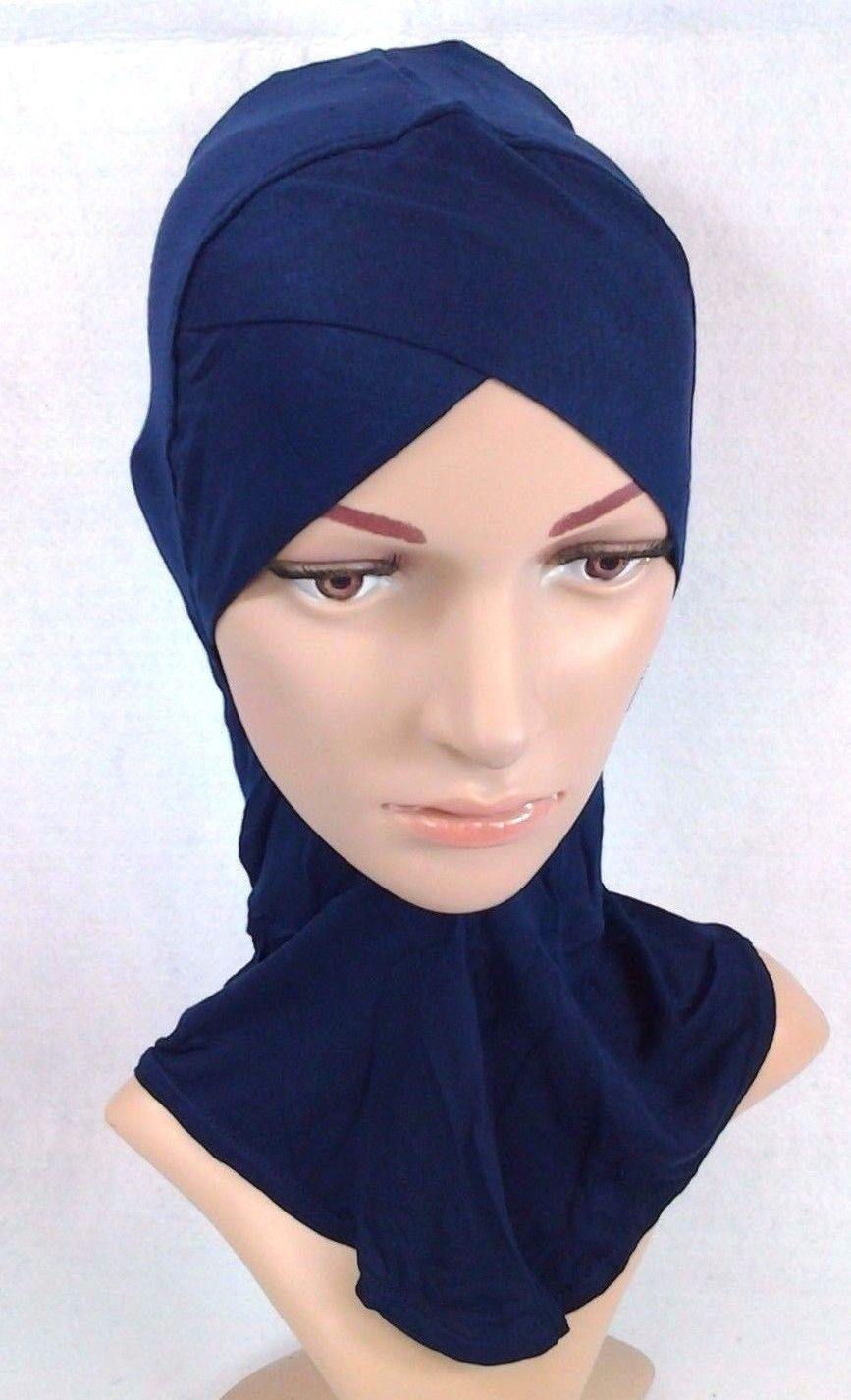 Fashion Cotton Muslim InnerHijab Cap NEW Cross-Forehead Islamic Underscarf/Hijab - Arabian Shopping Zone