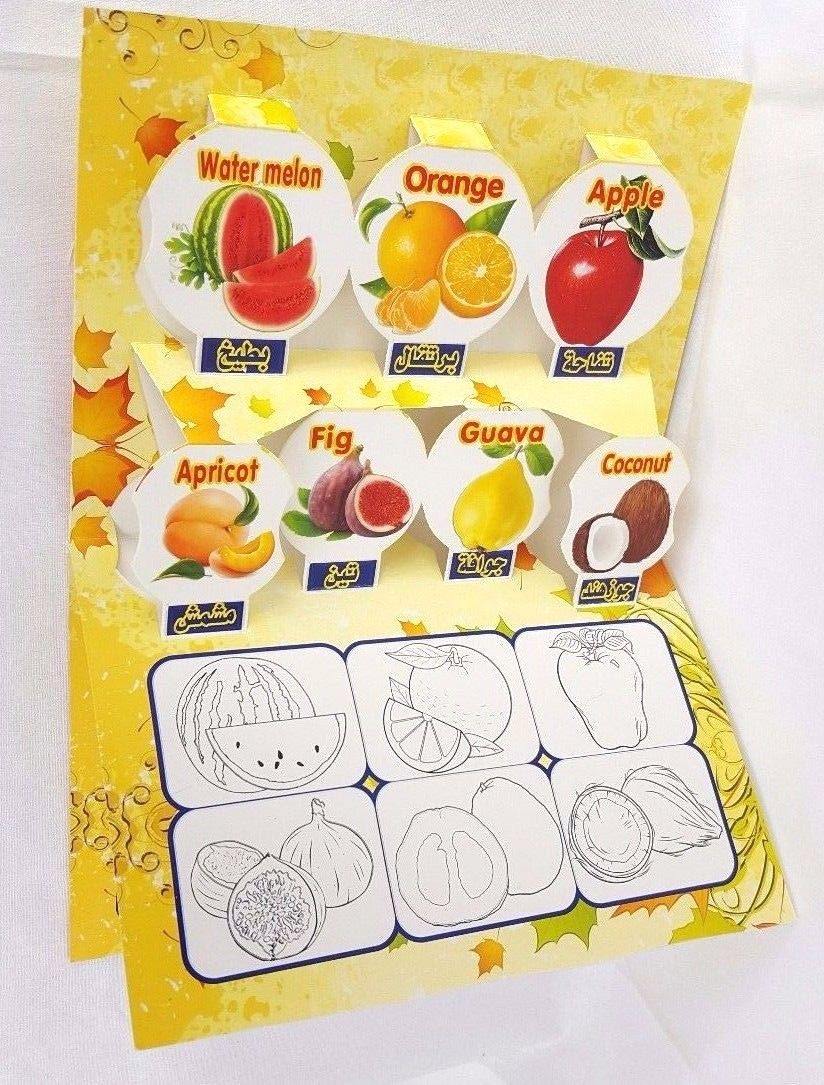 Children Pop-up book (Arabic-English) Pre-School Write&Wipe 1000 Times - Arabian Shopping Zone