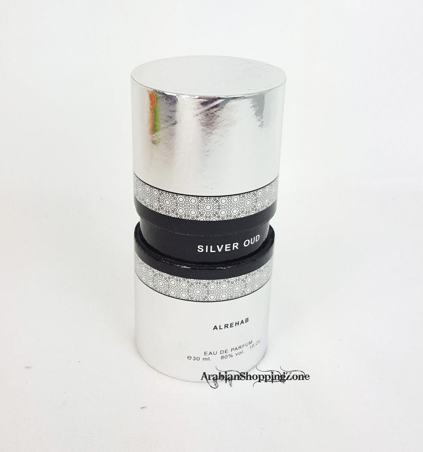 Silver Oud Perfume Spray 30ml EDP - Arabian Shopping Zone