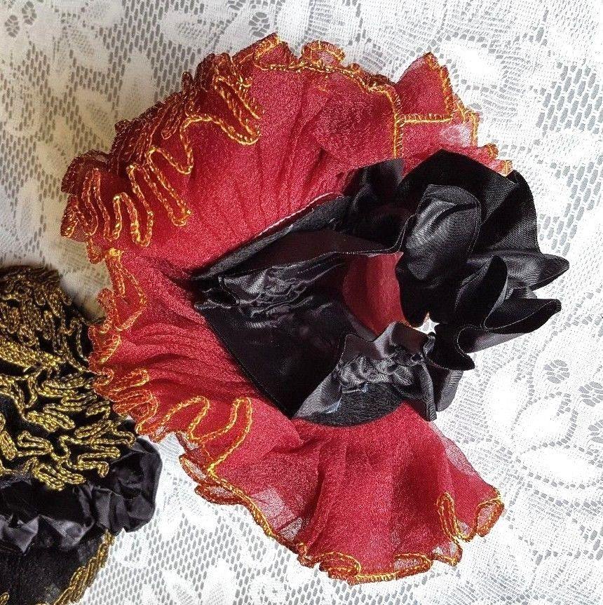 Hijab Khaleeji Volumizer Scrunchie Large Maxi Flower Hair Tie Bun Scarf - Arabian Shopping Zone