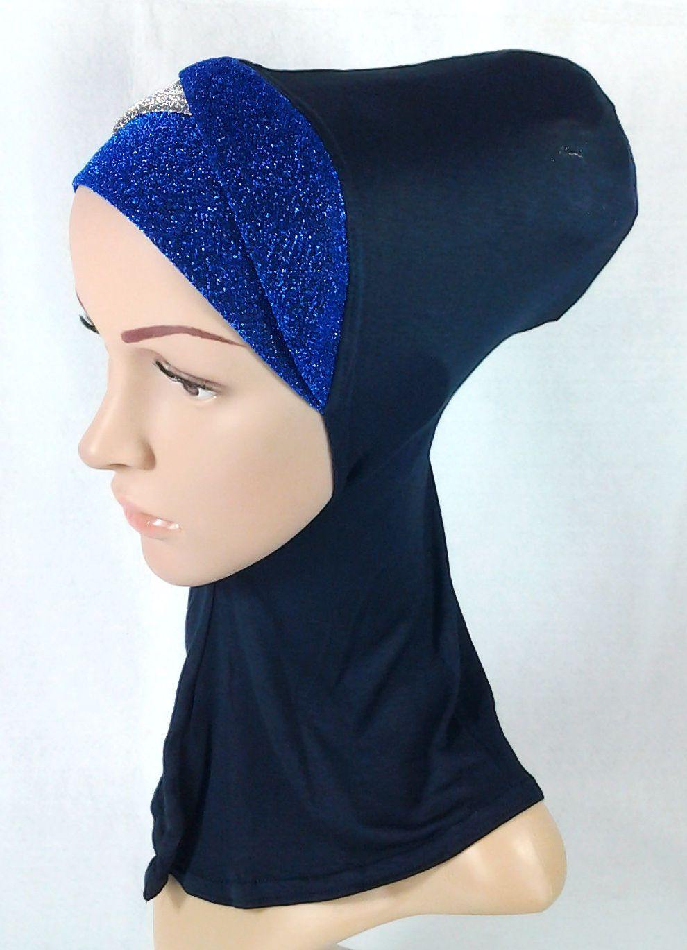 Cotton New Crossover Muslim Inner Caps Islamic Underscarf Ninja Hijab Hair Loss - Arabian Shopping Zone