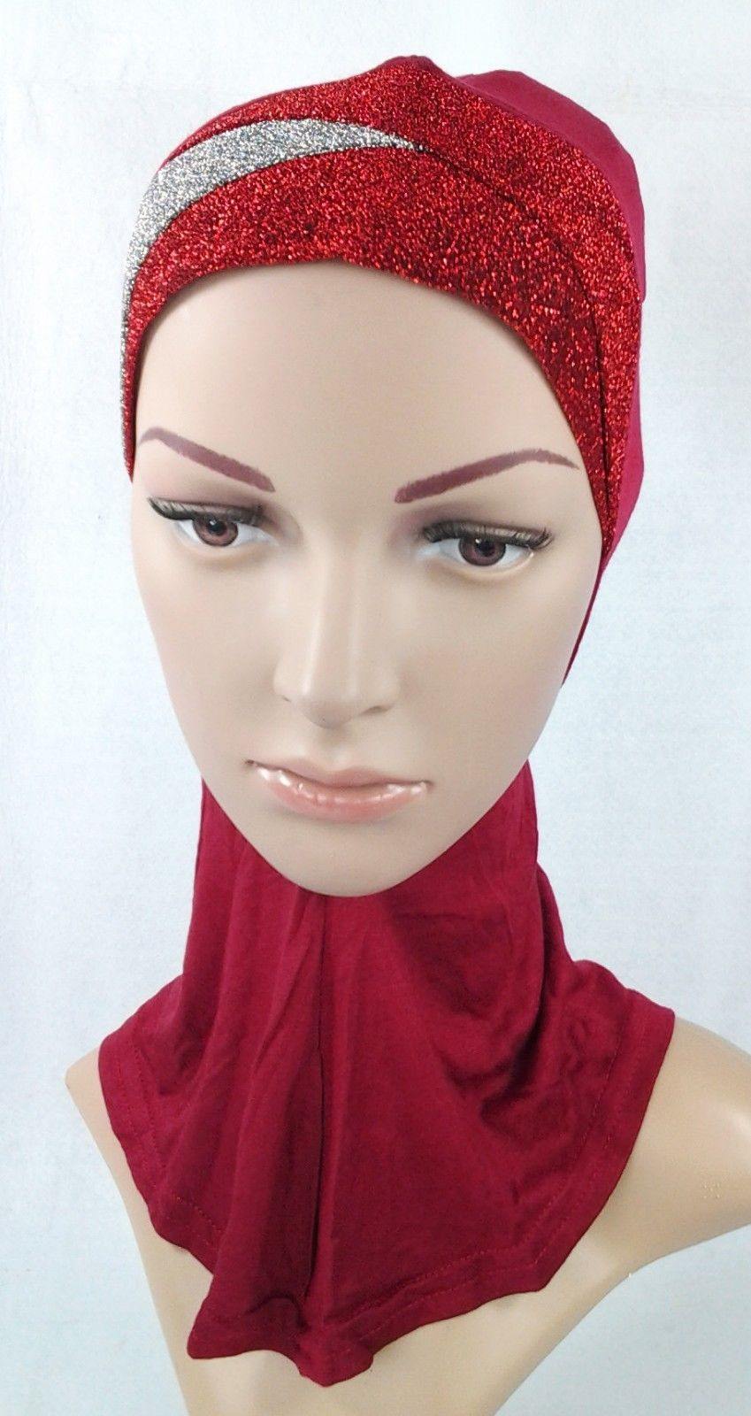 Cotton New Crossover Muslim Inner Caps Islamic Underscarf Ninja Hijab Hair Loss - Arabian Shopping Zone