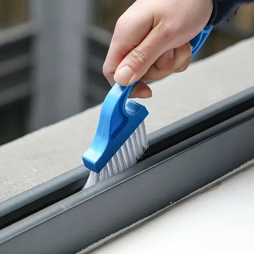 1pc Cleaning Brush, Crevice Brush, Dusting Brush, Blue 7*2.3*1.7inch