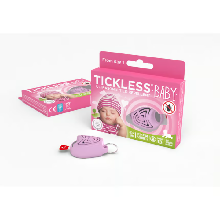 TICKLESS Baby Tick protection Pink 1 pc