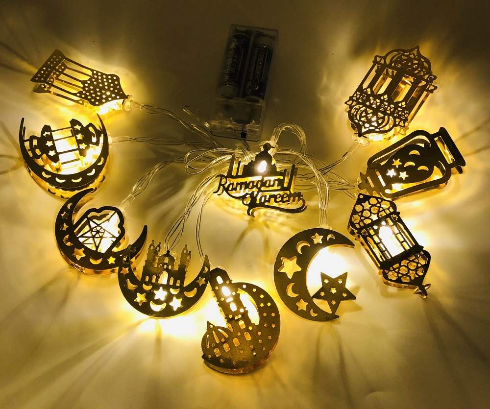 عيد رمضان 3M / 20 LED سلسلة ضوء الديكور فانوس