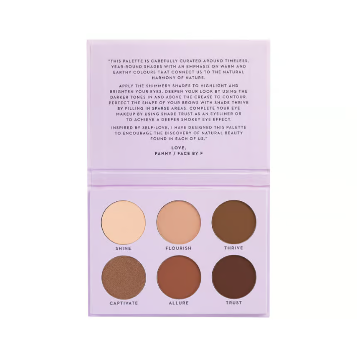 Lumene x Face by F Eyeshadow Palette 9.6g