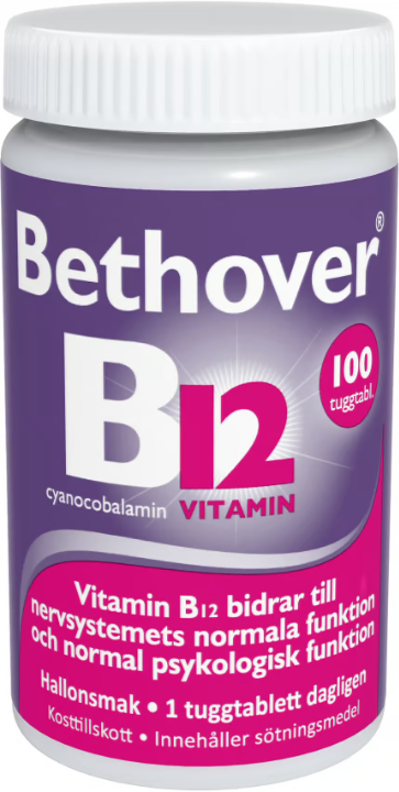 Bethover B-12 Vitamin 100 pcs