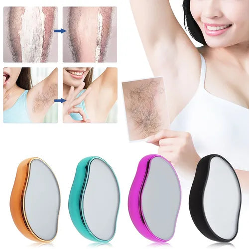 1pc Painless Physical Hair Removal Crystal Hair Eraser, Hair Erase Safe Easy Cleaning Reusable Hair Remover