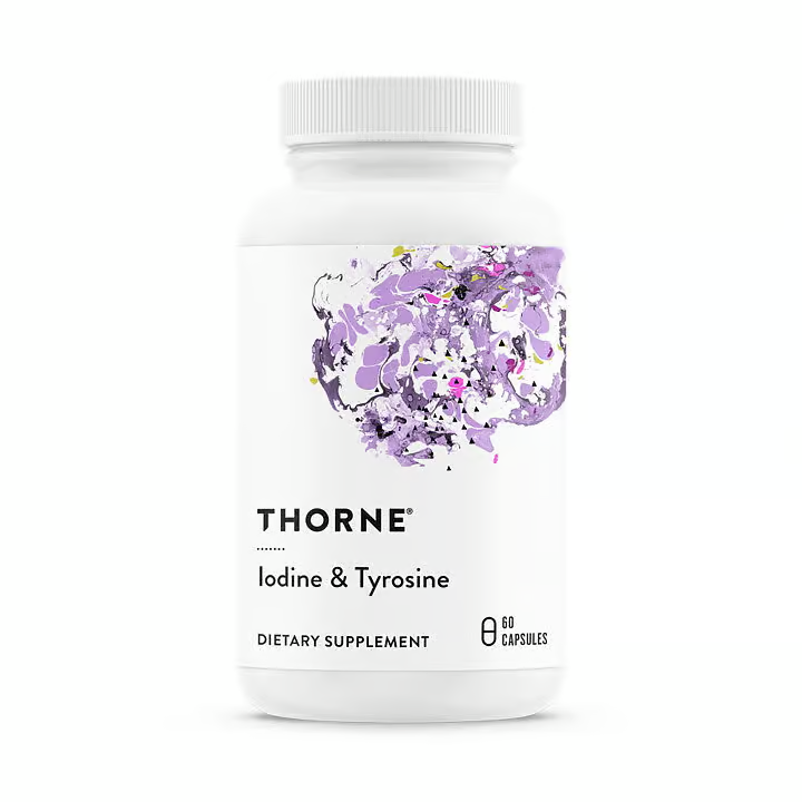 THORNE Iodine & Tyrosine 60 capsules