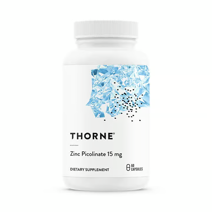 THORNE Zinc Picolinate 15 mg 60 capsules