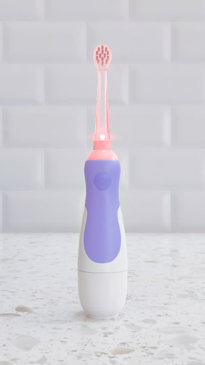 Les Babygators Electric toothbrush 0-5 Purple 1 pc