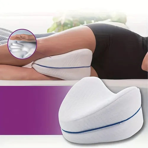 1pc Memory  Leg Pillow Sleeping Orthopedic Back Hip Body Joint Pain Relief Thigh Leg Pad Cushion