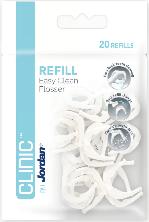 Jordan Clinic Easy Clean Flosser Refill 20 pcs