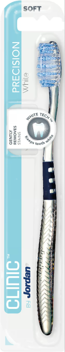 Jordan Clinic Precision White Soft toothbrush 1 pc