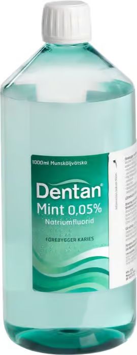 Dentan Mint mouthwash 0.05%, 1000ml