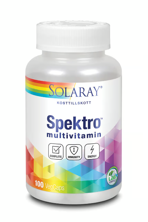 Solaray Spektro Multivitamin 100 capsules