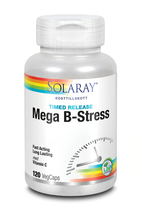 Solaray Mega B-Stress 120 capsules