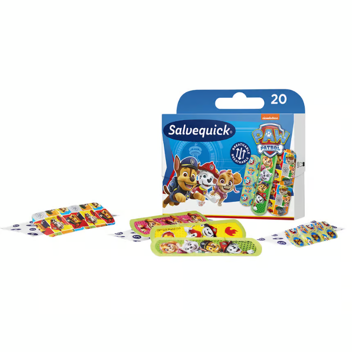 Salvequick Paw Patrol Band-Aids 20 pcs