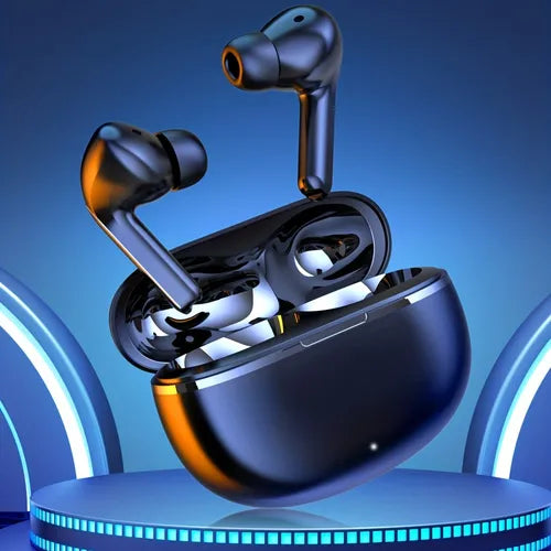 TWS Silicone In-Ear V5.3 True Wireless Stereo Earbuds, Touch Button, Type-c Charging, TWS Gaming Handsfree Headset, Low Latency Headphone, Dual Connection, Waterproof IPX4 Headphone, Built-in Microphone For Smartphone Android IOS System