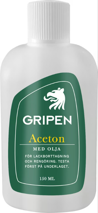 Gripen Acetone With Oil 150 ml