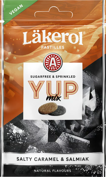 Läkerol YUP Mix Salty Caramel & Salmiak 30 g